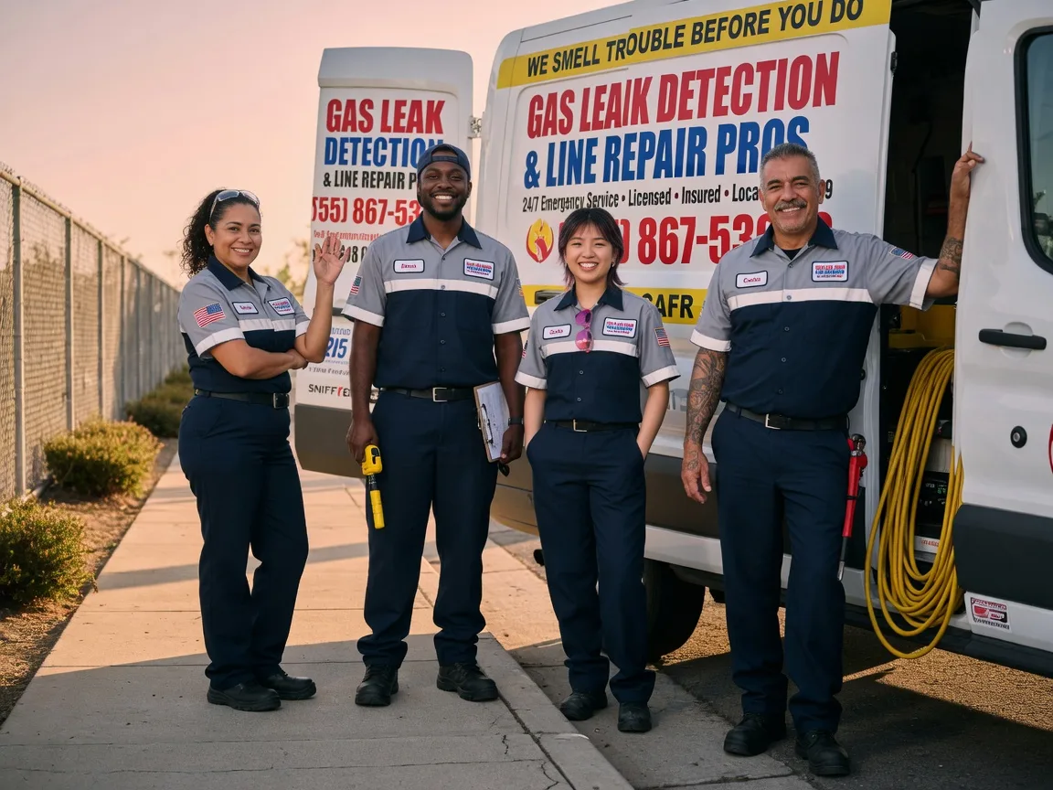 Gas Line Repair company in New Church, VA